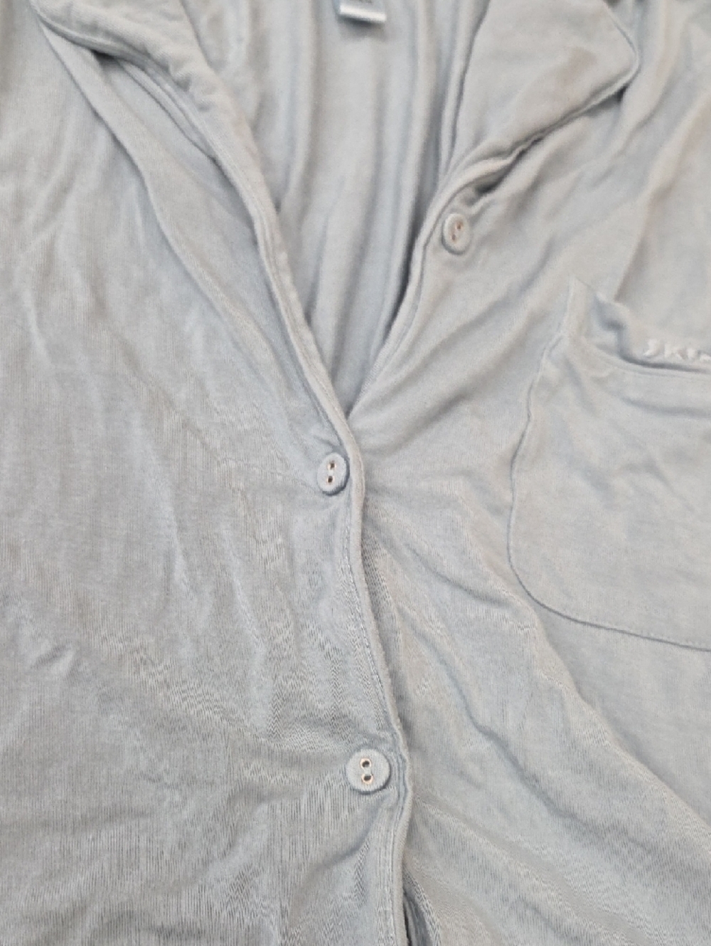 SKIMS-Light Blue Pajama Set - Picture 4 of 10